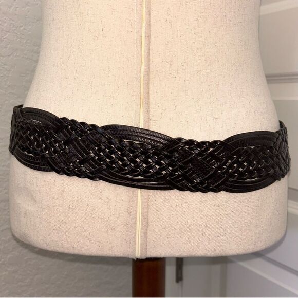New, Coldwater Creek Ashbury Braided Wide Belt main image 5